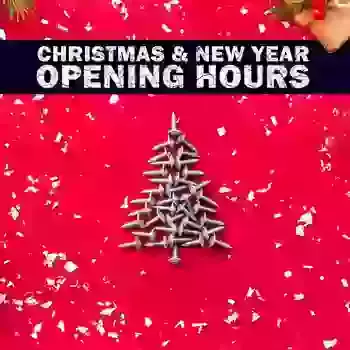 Bryant Fixings' Christmas Opening Hours